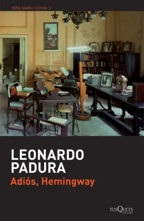Portada Adiós, Hemingway