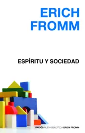 Portada Espíritu y sociedad
