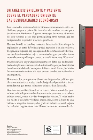 Contraportada Discriminación y disparidades