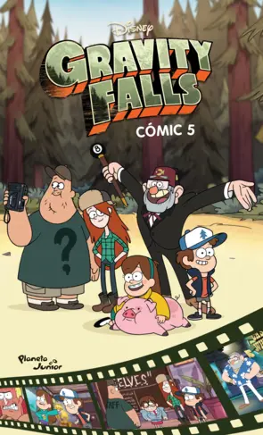 Portada Gravity Falls. Cómic 5