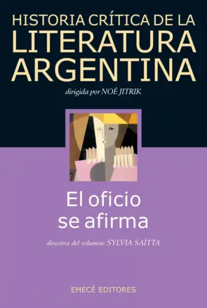 Portada Hist. Crit. Lit. Arg. T.9- El oficio se afirma