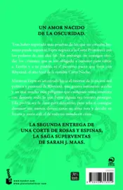 Miniatura contraportada TD Una corte de niebla y furia