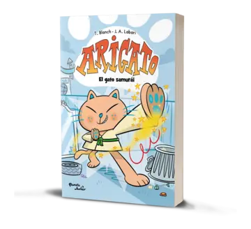 Portada Arigato 1. El gato samurái