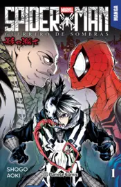 Portada Spider-Man. Guerrero de sombras