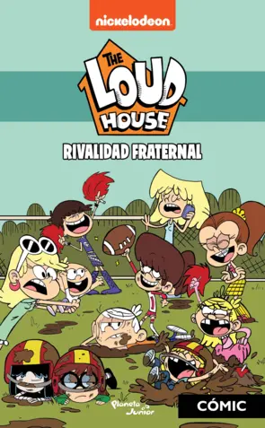 Portada The Loud House. Rivalidad fraternal