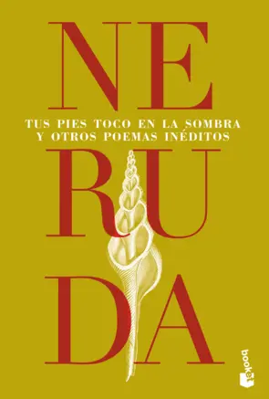 Portada Tus pies toco en la sombra y otros poemas inéditos