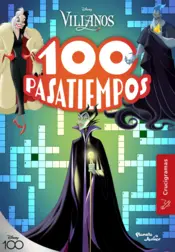 Portada 100 pasatiempos (crucigramas). Villanos