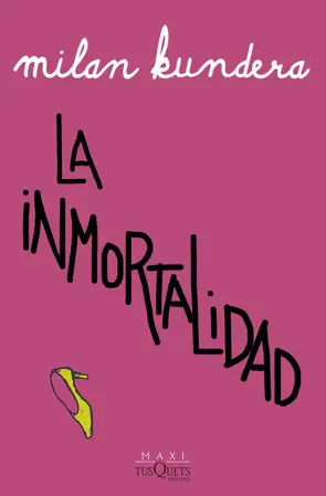 Portada La inmortalidad