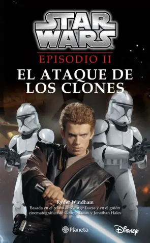 Portada Star Wars. Episodio II. El ataque de los clones