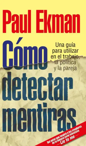 Portada Cómo detectar mentiras (Méx)