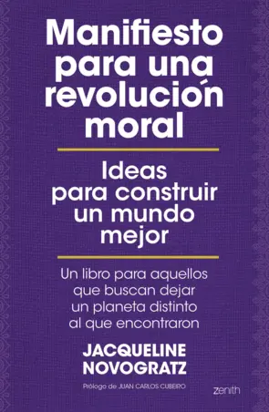 Portada Manifiesto para una revolución moral