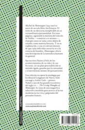 Miniatura contraportada Ensayos