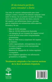 Miniatura contraportada Diccionario de la lengua española Bolsillo