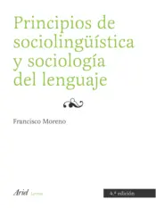Portada Principios de sociolingüística y sociología del lenguaje