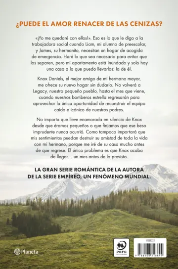 Contraportada Legacy. Donde todo comienza