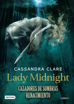 Portada Lady Midnight. Cazadores de sombras Renacimiento