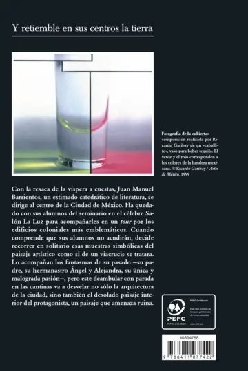 Contraportada Y retiemble en sus centros la tierra