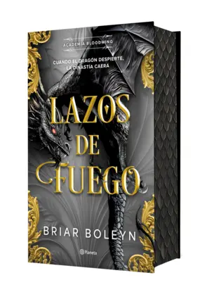 Portada Lazos de fuego (Academia Bloodwing 2) Edición especial con cantos tintados