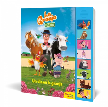 Portada La granja de Zenón. Un día en la granja