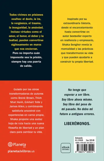 Contraportada Cómo ser libre (Spanish Edition)