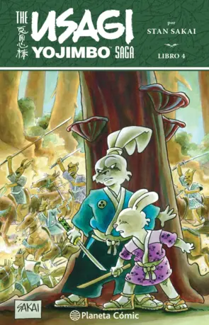 Portada Usagi Yojimbo Saga nº 04