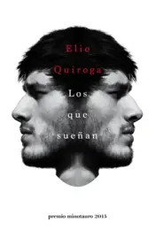 Portada Los que sueñan - Premio Minotauro 2015