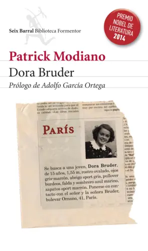 Portada Dora Bruder