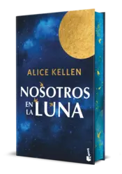 Portada Nosotros en la luna. Edición especial con cantos decorados