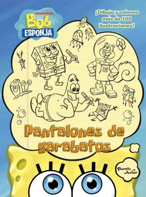 Portada Bob Esponja. Pantalones de garabatos