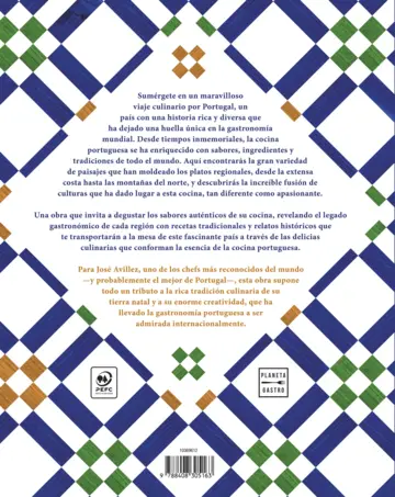 Contraportada Mi cocina portuguesa