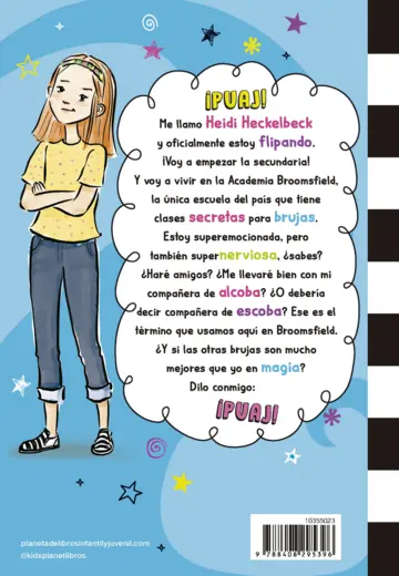 Contraportada Mi vida en el insti y otros desastres 1. ¡Un primer año mágico!