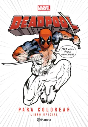 Portada Deadpool para colorear