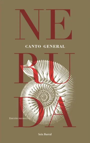 Contraportada Canto general