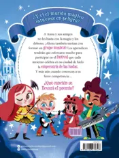 Miniatura contraportada Anna Kadabra. Aventuras legendarias 2. La canción de los dragones