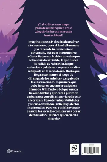 Contraportada El mapa de los anhelos (TIE -IN)