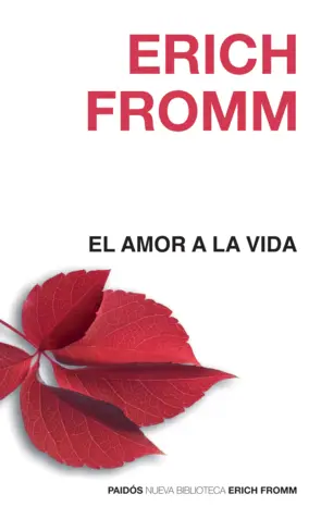 Portada El amor a la vida