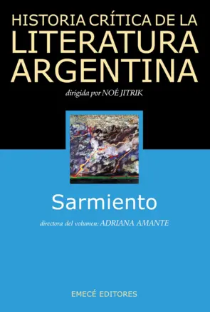 Portada Hist. Crit. Lit. Arg. T.4- Sarmiento