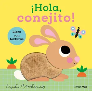 Portada ¡Hola, conejito! Libro con texturas