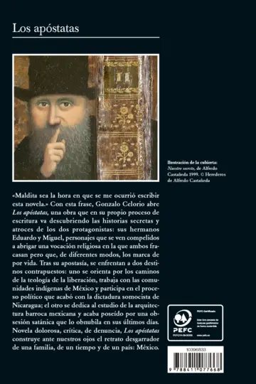 Contraportada Los apóstatas