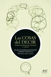 Portada Las cosas del decir
