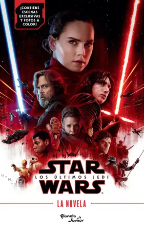 Portada Star Wars. Los últimos jedi. La novela