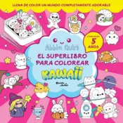 Portada El superlibro para colorear kawaii