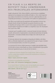 Miniatura contraportada Las inversiones de Warren Buffett (Edición mexicana)