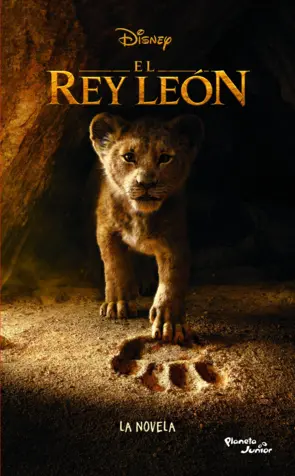 Portada El Rey León. La novela