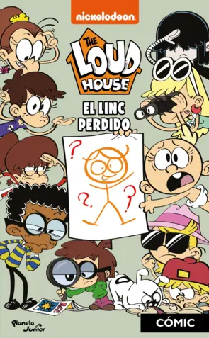 Portada The Loud House. El Linc perdido