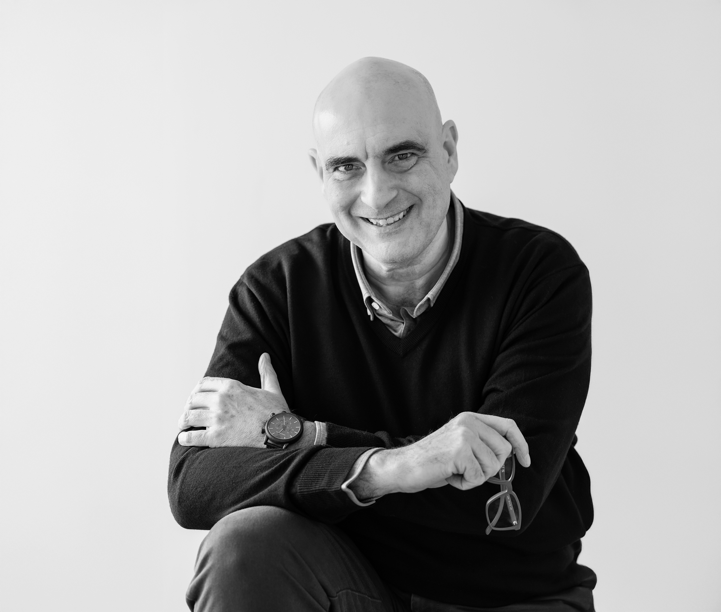 Retrato de Xavier Bosch