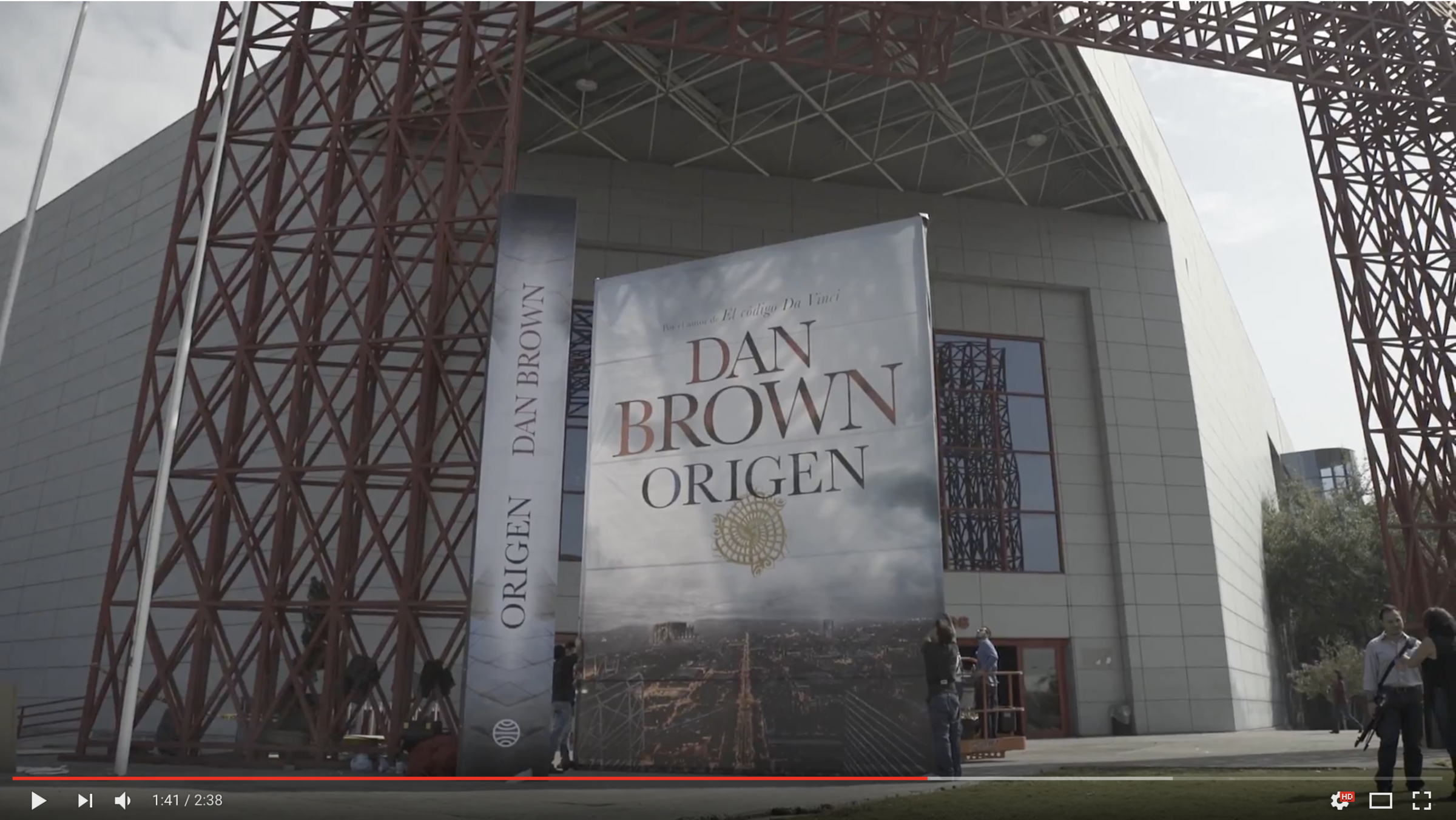 "Origen" de Dan Brown en FIL Monterrey (MX)