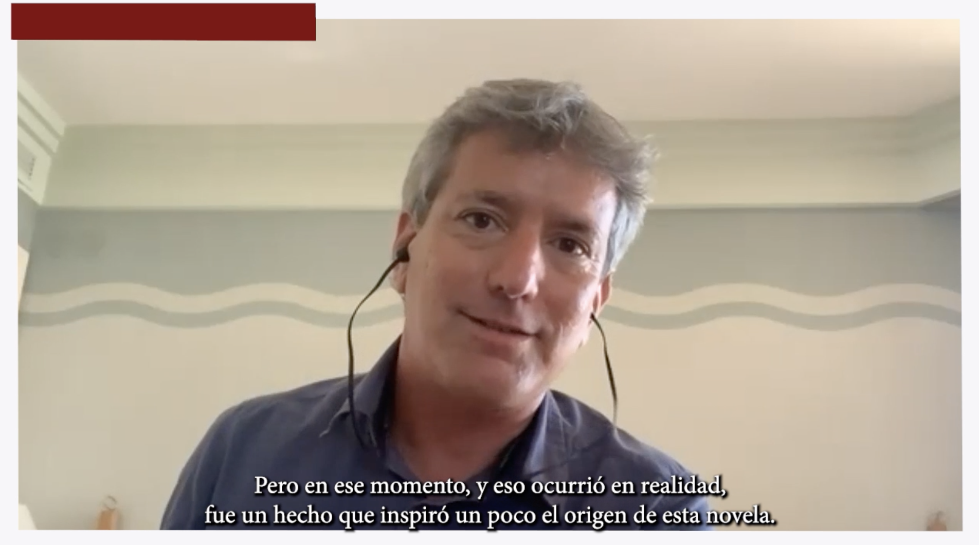 Santiago Roncagliolo presenta El año en que nació el demonio V2 (MX)