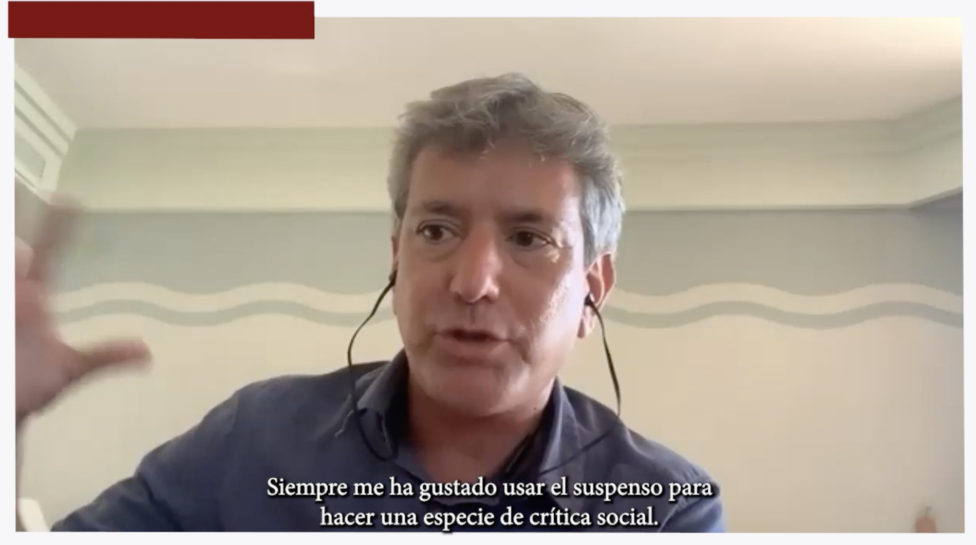 Santiago Roncagliolo presenta El año en que nació el demonio V3 (MX)